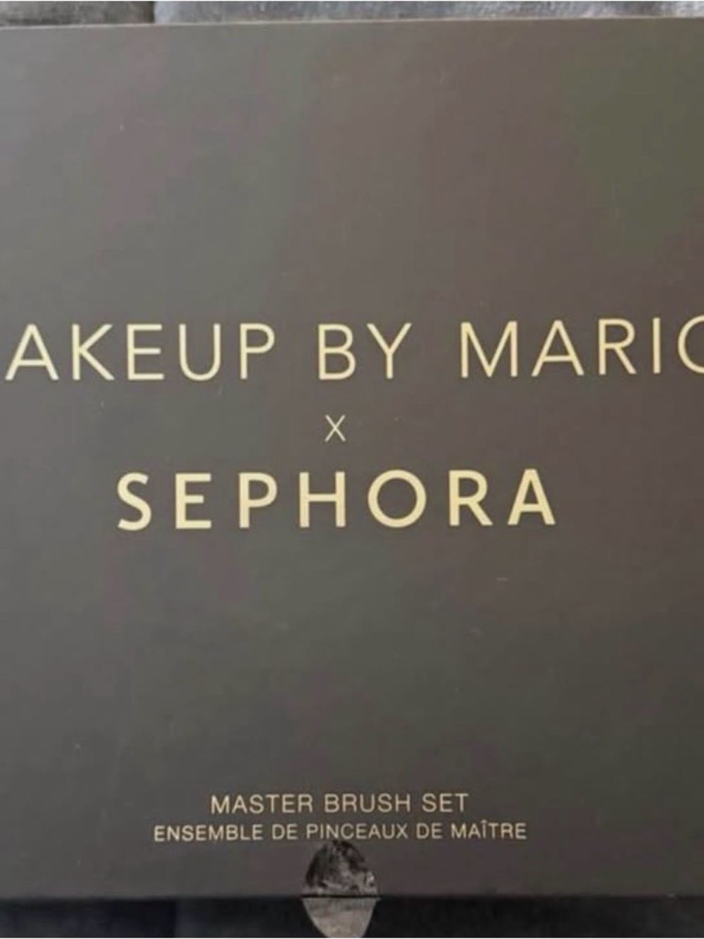 Makeup By Mario Brush Set — Black & Gold